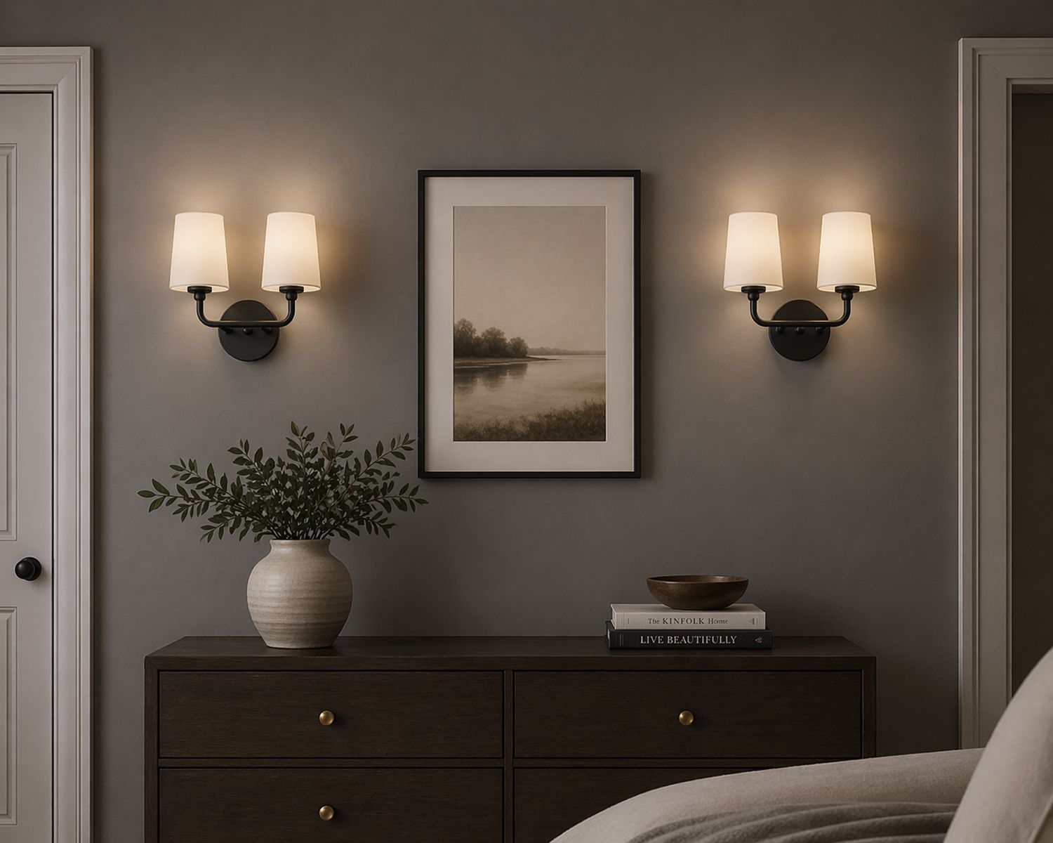 Image 7 Bristol 2-Light Sconce - Black more views