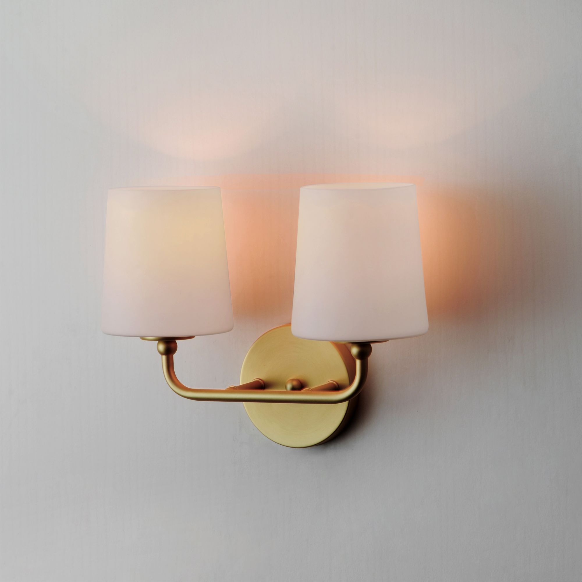 Image 7 Bristol 2-Light Sconce - Satin Brass more views