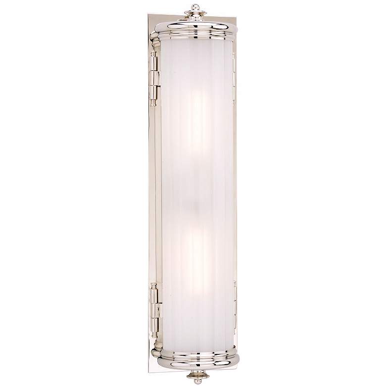 Image 1 Bristol 20 1/4&#8221; Long Polished Nickel Bath Light