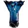Bristol 29" High Cobalt Blue Glass Vase
