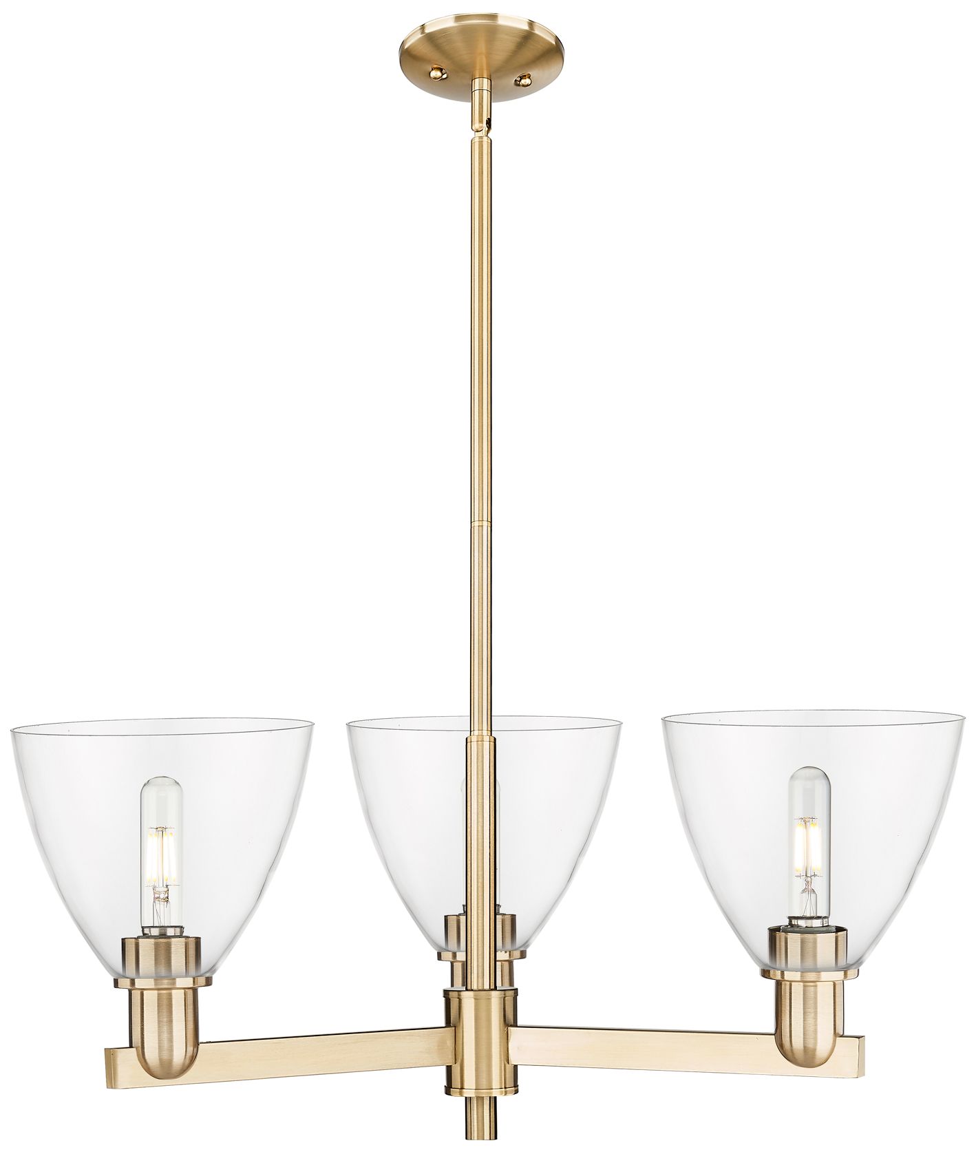 Bristol - 3 Light - 29 inch - Champagne Bronze - Island Light