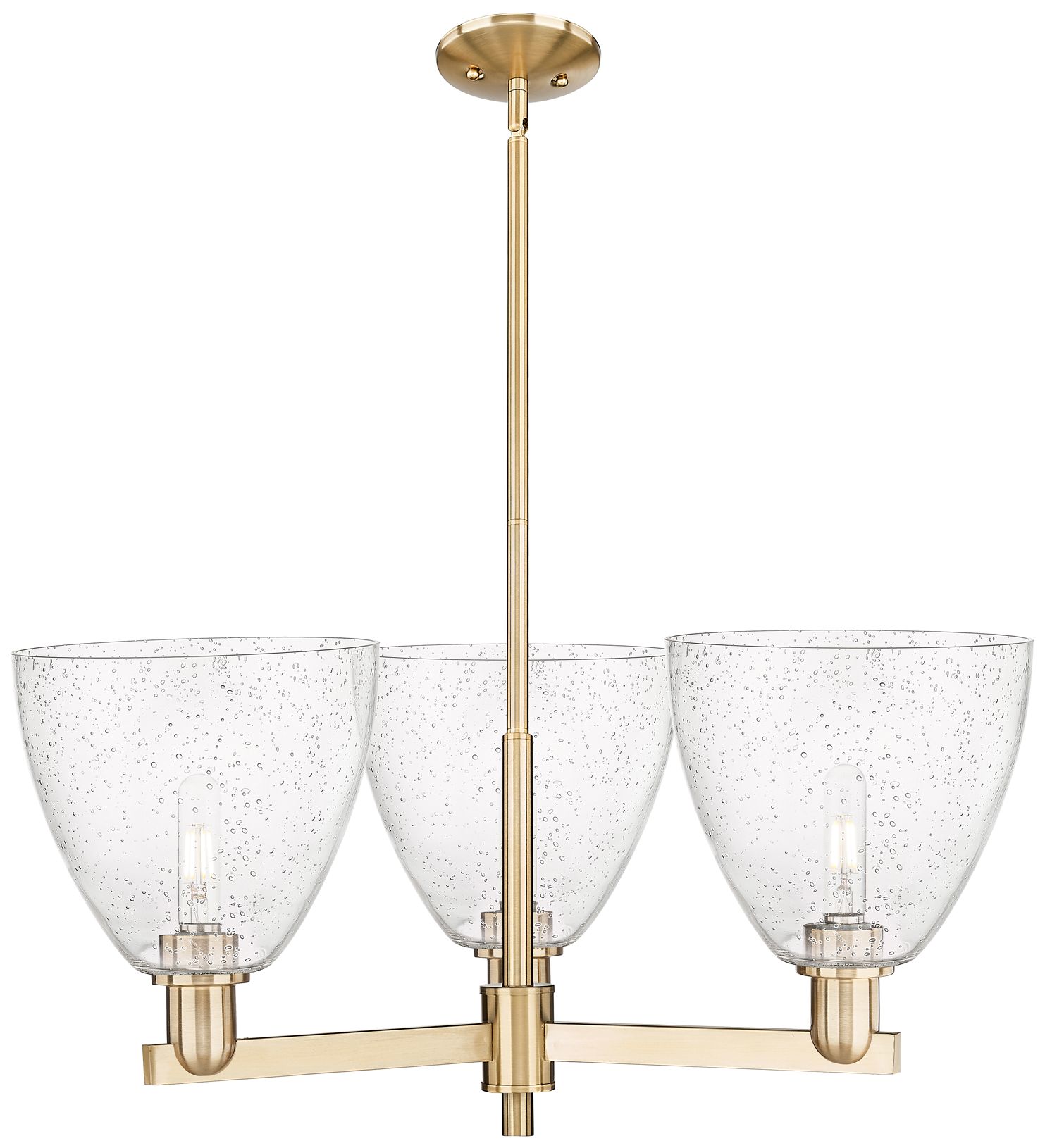 Bristol - 3 Light - 31 inch - Champagne Bronze - Island Light
