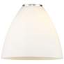 3_Bristol 34 1/2"W Nickel 4-Light Bath Light with White Shade more views