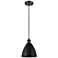 Bristol 7 1/2" Wide Matte Black Mini Pendant