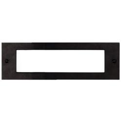 Bristol 9 3/4&quot; Wide Black LED Outdoor Recessed Step Light