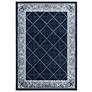 2_Bristol Altamont 10964 5'3"x7'6" Ivory Navy Area Rug