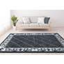 Thumbnail1 of Bristol Altamont 10972 2'7"x4'2" Ivory Smoke Gray Mat Rug