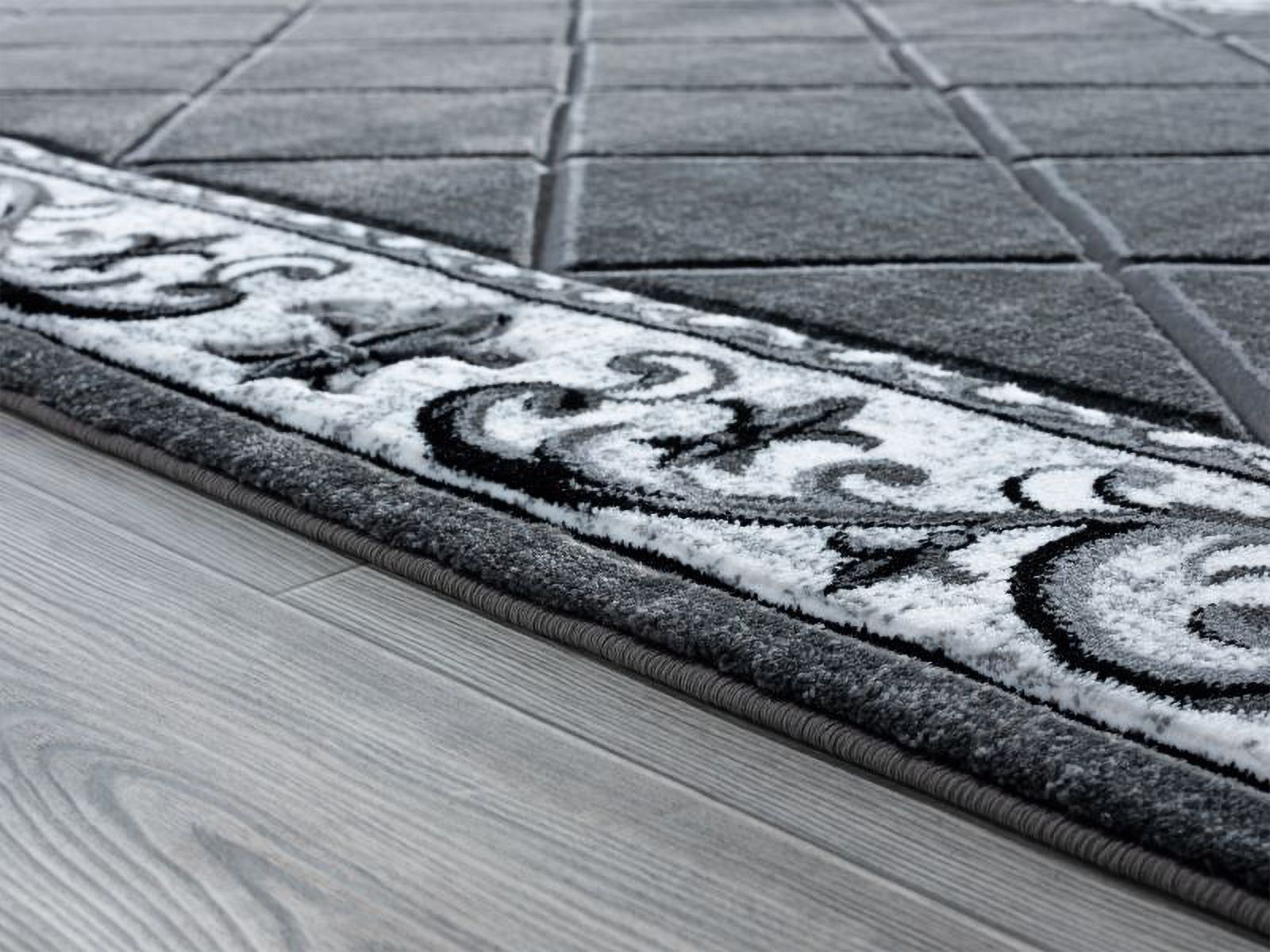 Image 5 Bristol Altamont 10972 5'3"x7'6" Ivory Smoke Gray Area Ru more views