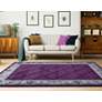 Thumbnail1 of Bristol Altamont 10982 2'7"x4'2" Ivory Purple Plum Mat Ru