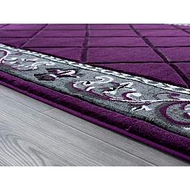 Image5 of Bristol Altamont 10982 2'7"x4'2" Ivory Purple Plum Mat Ru more views