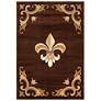 Thumbnail1 of Bristol Barnsley 1750 7'10"x10'6" Brown Rectangular Area