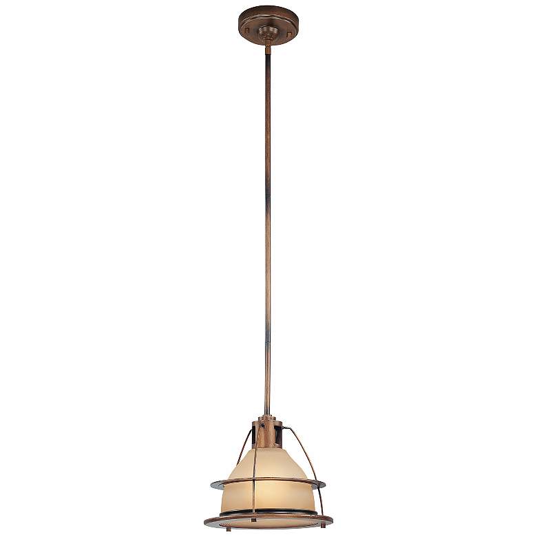 Image 1 Bristol Bay Collection 10 1/2" High Outdoor Pendant Light