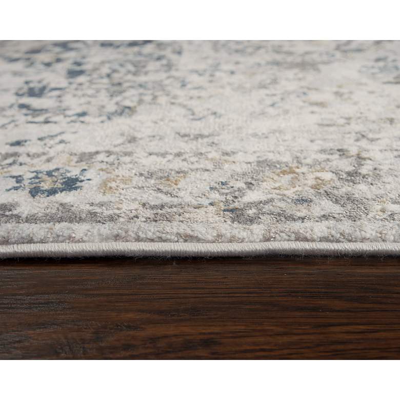 Image 5 Bristol BRS106 5'3"x7'6" Blue and Gray Rectangular Area R more views