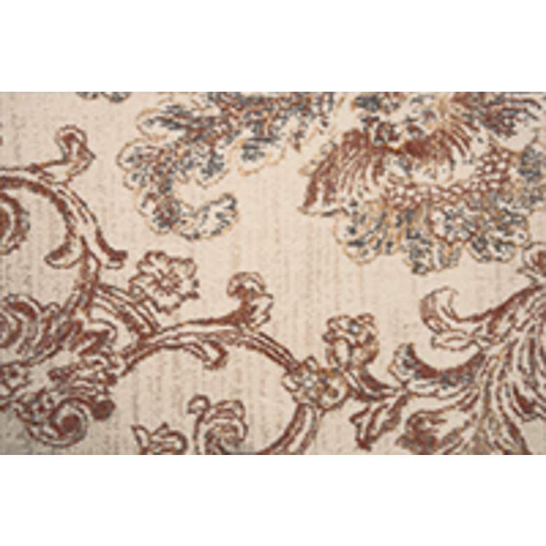 Image 4 Bristol BRS110 5'3"x7'6" Beige and Rust Rectangular Area more views