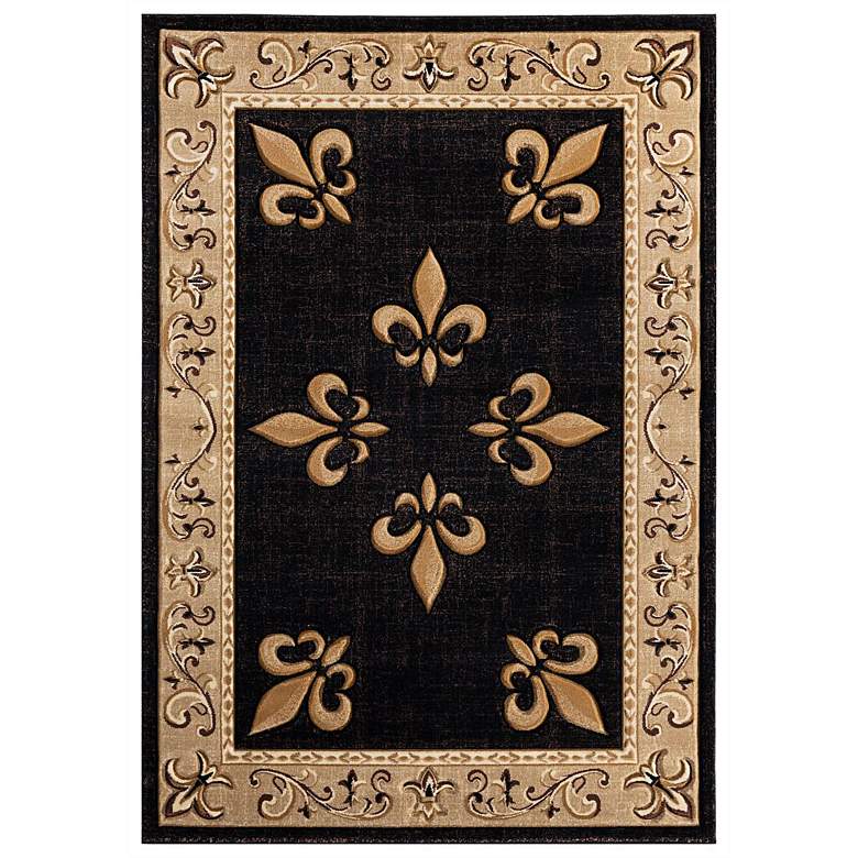 Image 2 Bristol Casselton 11026 5'3"x7'6" Gold Beige Area Rug