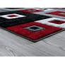 3_Bristol Cicero 10230 5'3"x7'6" Red Gray Rectangular Area more views