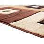 4_Bristol Cicero 10250 5'3"x7'6" Chocolate Brown Area Rug more views
