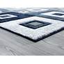 3_Bristol Cicero 10264 5'3"x7'6" Navy Gray Area Rug more views