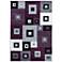 Bristol Cicero Plum Purple Gray Area Rug