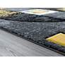 4_Bristol Epsilon 10112 5'3"x7'6" Yellow Gray Area Rug more views