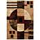 Bristol Epsilon Burgundy Brown Area Rug