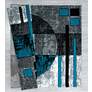 5_Bristol Epsilon 10169 5'3"x7'6" Turquoise Gray Area Rug more views