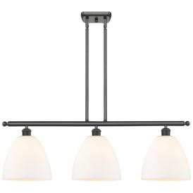 Bristol Glass 9" 3 Light 36" LED Island Light - Oil Rubbed Bronze Bristol Glass 9" 3 Light 36" LED Island Light - Oil Rubbed Bronze