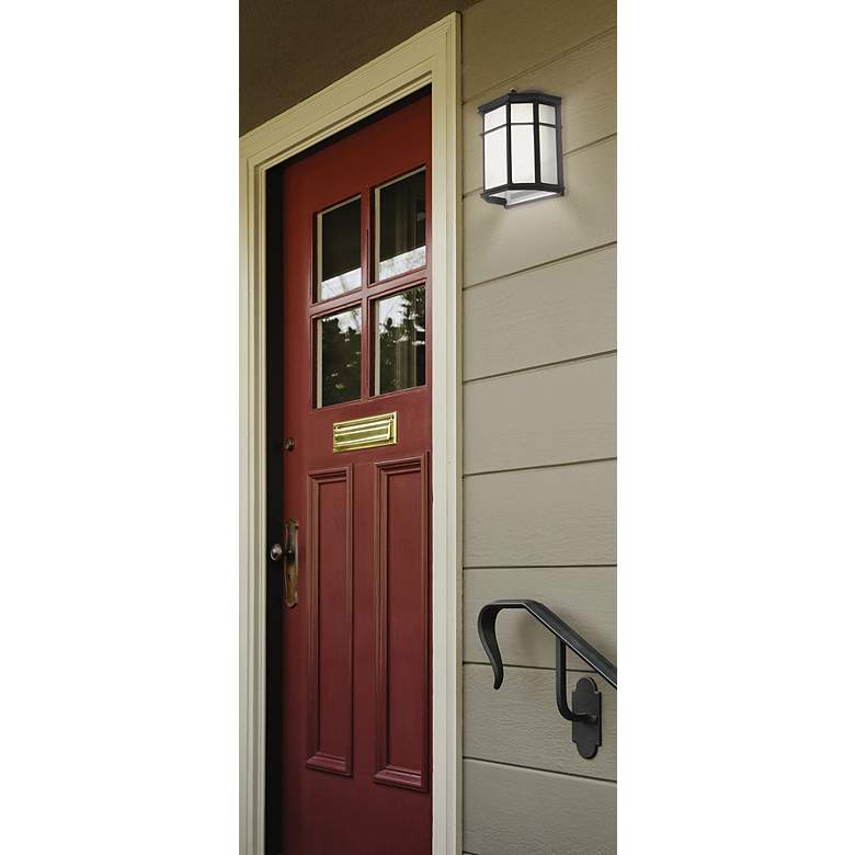 Image 3 Bristol LED Outdoor Sconce - Black more views