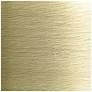 2_Bristol Natural II 11.75" Wide Antique Brass Mini Pendant w/ Natural Shade more views