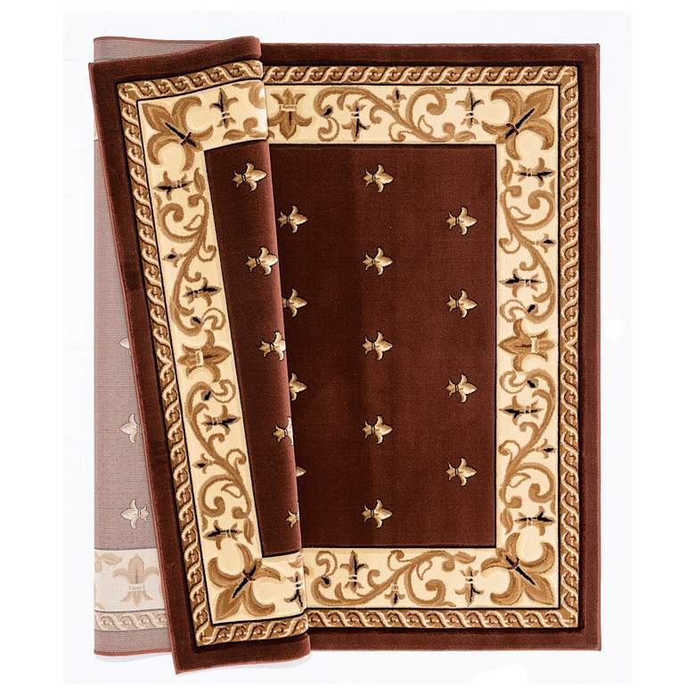 Image 2 Bristol Wington 11650 5'3"x7'6" Brown Rectangular Area Ru more views