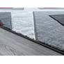 4_Bristol Zine 10030 5'3"x7'6" Red Gray Rectangular Area Ru more views