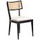 Britt Savile Flax and Brushed Ebony Nettlewood Dining Chair