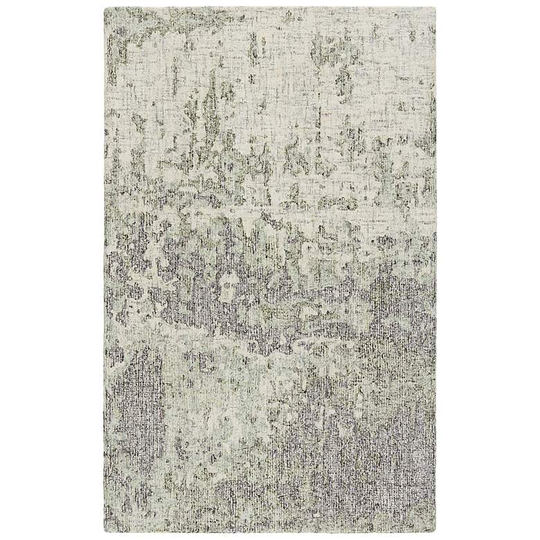 Image 2 Britta Plus Absolon BRP11 6'x9' Taupe and Green Area Rug