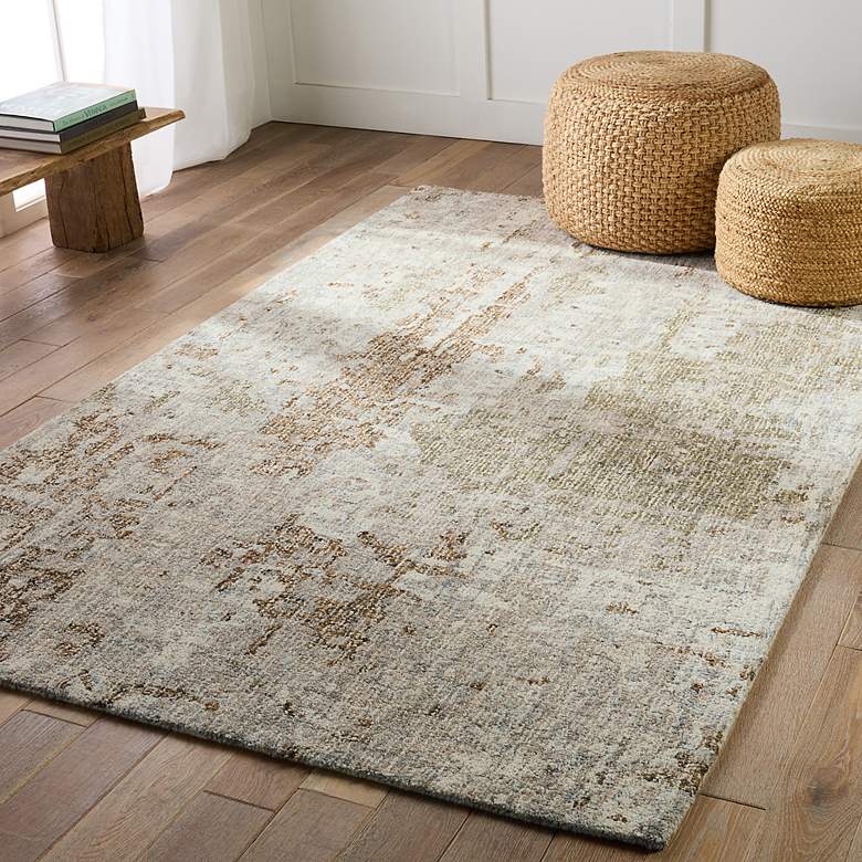 Image 1 Britta Plus Octave BRP13 6&#39;x9&#39; Taupe and Bronze Area Rug