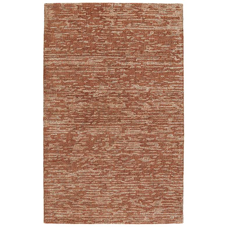 Image 2 Britta Plus Pangia BRP15 6&#39;x9&#39; Rust and Light Brown Area Rug