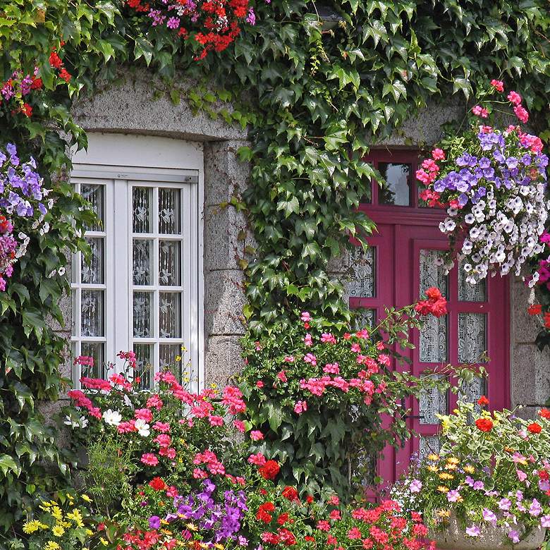 Image 2 Brittany Beauty 40"W All-Season Outdoor Canvas Wall Art more views