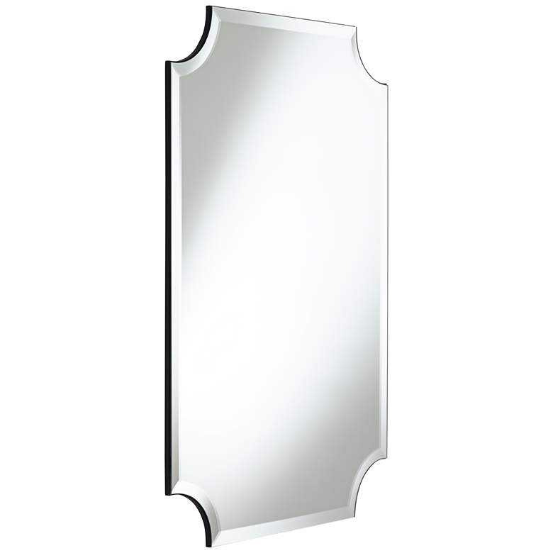 Image 4 Brix 24 inch x 36 inch Frameless Cut Corner Vanity Mirror more views