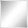 Brix 34" Wide Frameless Square Vanity Mirror