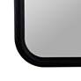 3_Brixten Black Wood 28" x 40" Rectangular Wall Mirror more views