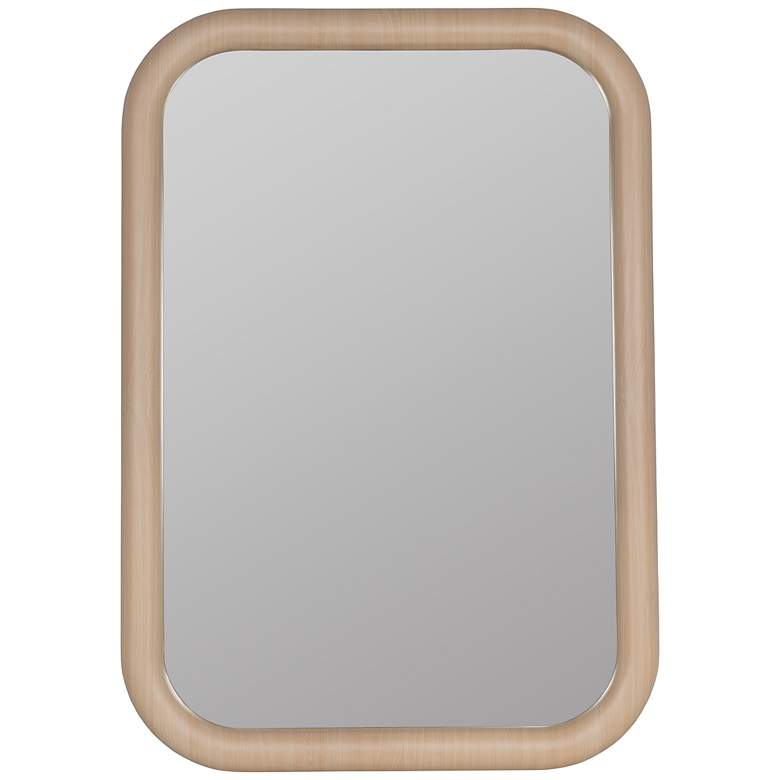 Image 2 Brixten Natural 27 3/4" x 39 1/2" Rectangular Wall Mirror