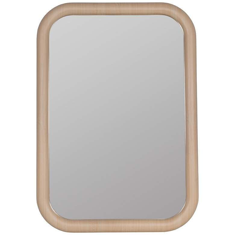 Image 2 Brixten Natural 27 3/4 inch x 39 1/2 inch Rectangular Wall Mirror