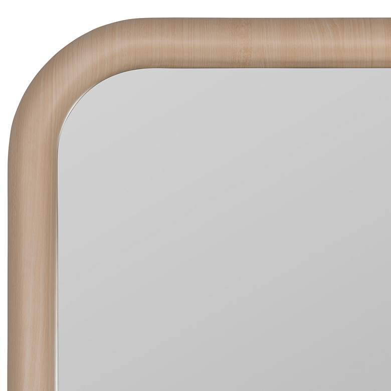 Image 3 Brixten Natural 27 3/4 inch x 39 1/2 inch Rectangular Wall Mirror more views