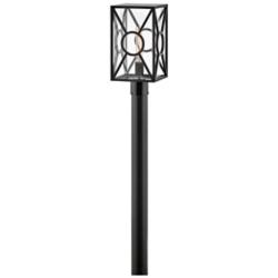 Brixton 15 1/2" High Black Outdoor Post Light