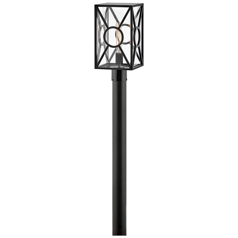 Image 2 Brixton 15 1/2" High Black Outdoor Post Light more views