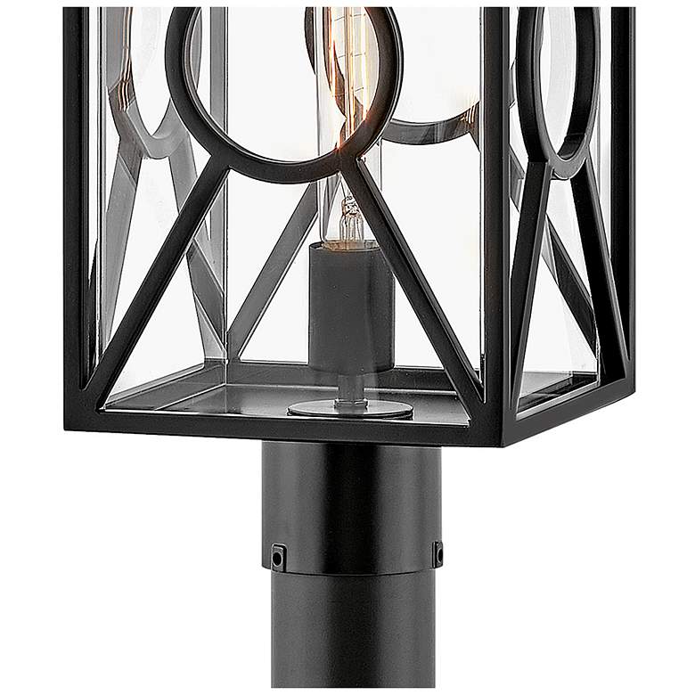 Image 5 Brixton 15 1/2" High Black Outdoor Post Light more views