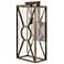 Brixton 18 3/4" High Burnished Bronze Outdoor Wall Light