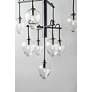 5_Brixton 36" Wide Gun Metal 13-Light Tiered Pendant more views