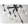 6_Brixton 36" Wide Gun Metal 13-Light Tiered Pendant more views