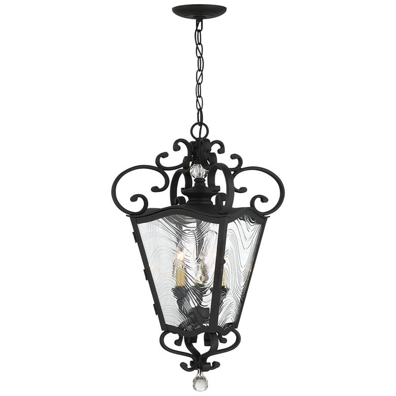 Image 1 Brixton Ivy 26 3/4" High Coal Outdoor Hanging Light