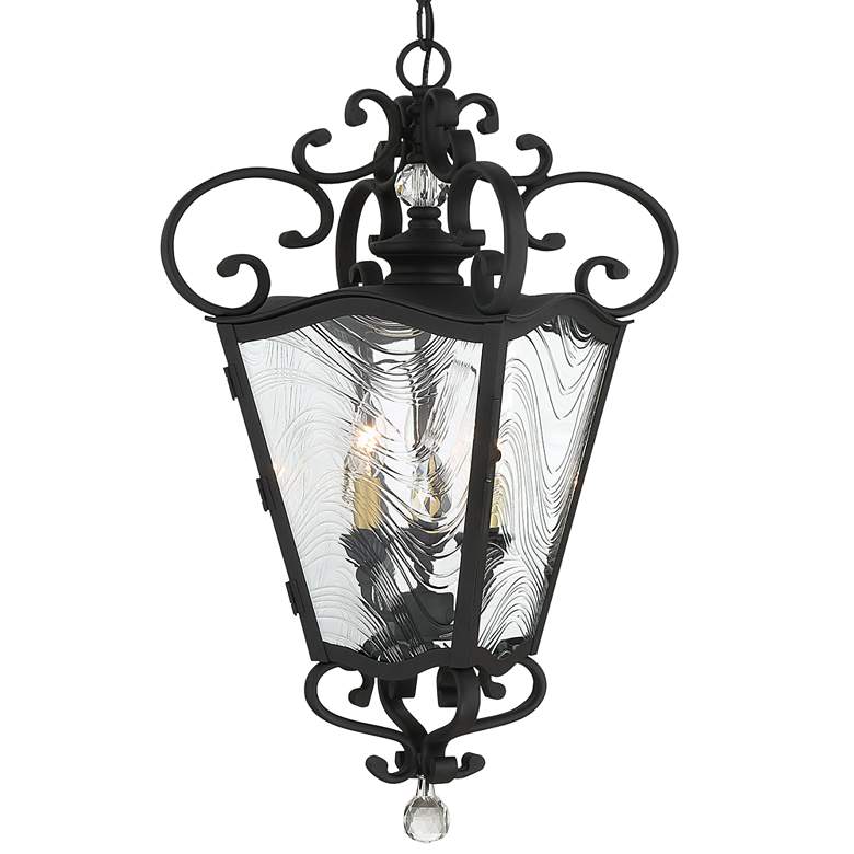 Image 2 Brixton Ivy 26 3/4 inch High Coal Outdoor Hanging Light more views